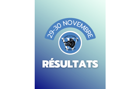 Résultats 29-30 Novembre